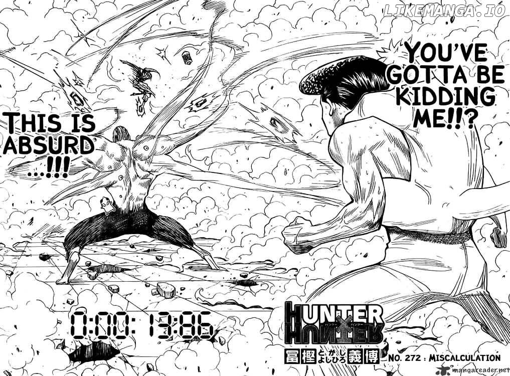 Hunter x Hunter, Chapter 272 image 02